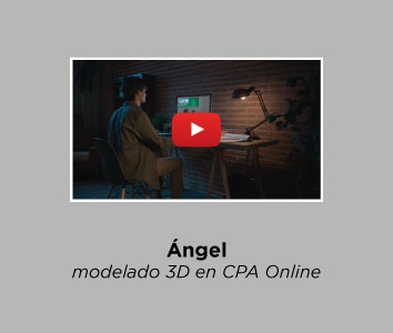 Ángel - modelado 3D en CPA Online