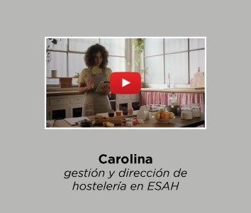 Carolina - gestión y dirección de hostelería en ESAH