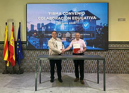 Acto de firma del convenio
