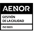 Sello AENOR ISO 9001