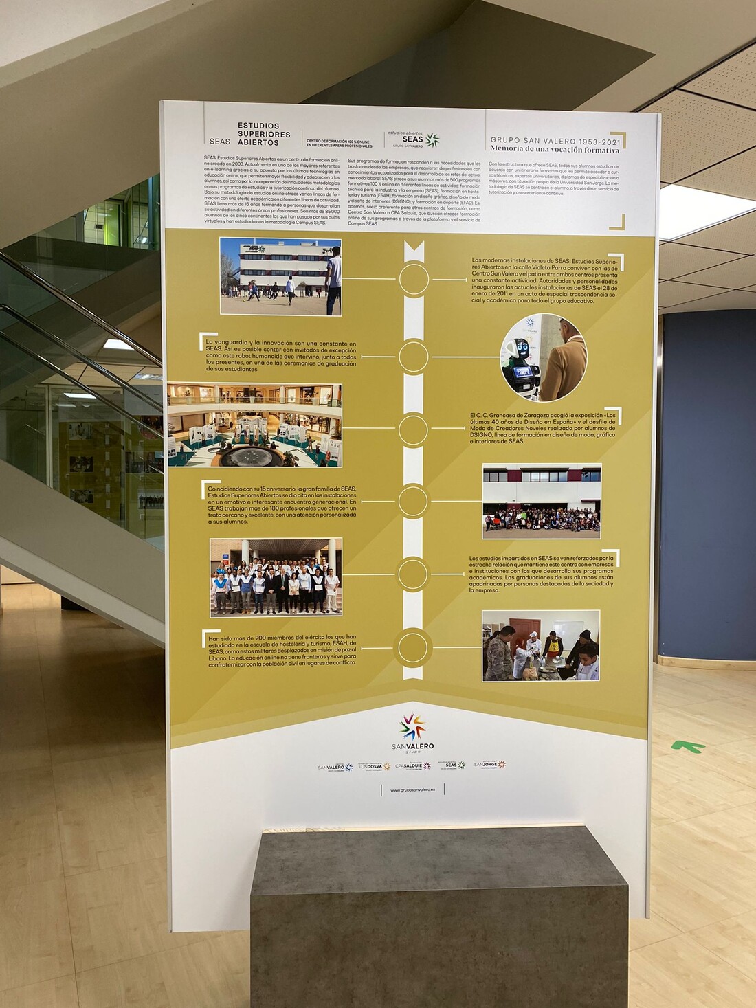 Exposición memoria del Grupo San Valero 2
