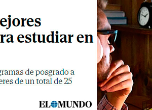 EL RANKING DE EL MUNDO SITÚA NUEVAMENTE LOS MÁSTERES ONLINE DE CAMPUS SEAS ENTRE LOS MEJORES DE ESPAÑA