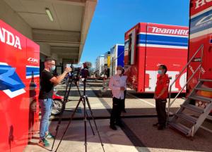Jornada de trabajo en el circuito Motorland Aragón