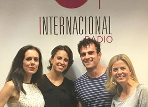 Maira Álvarez en Radio Internacional 